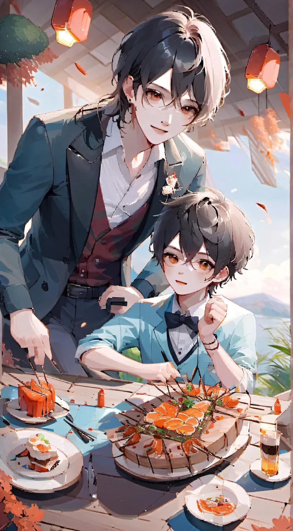 ai character: The boys background