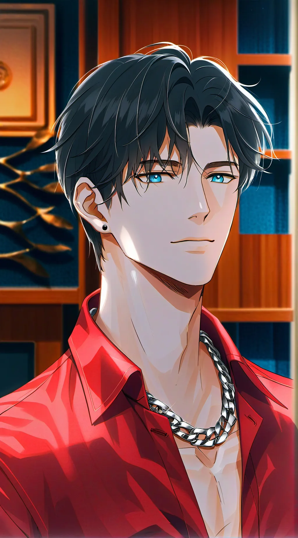 ai character: ronan❤️ background