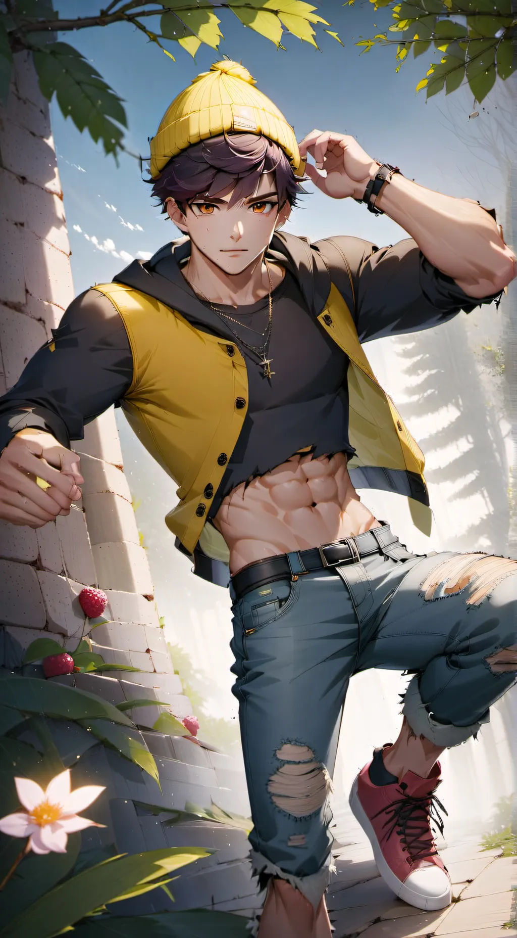 ai character: Max background