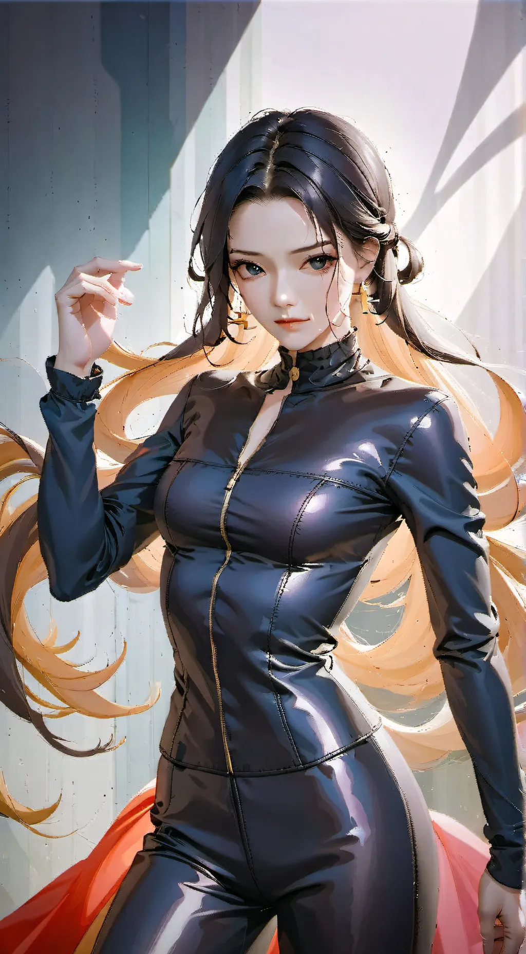 ai character: Body suit tf tg background