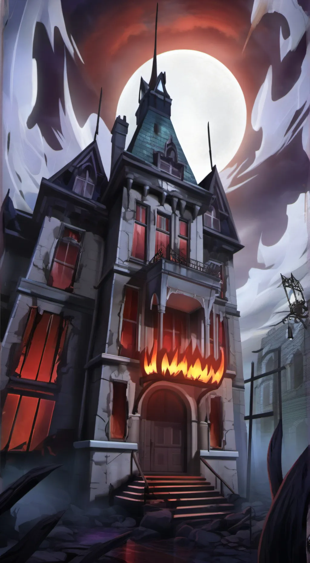 ai character: Hazbin HOTEL!! background