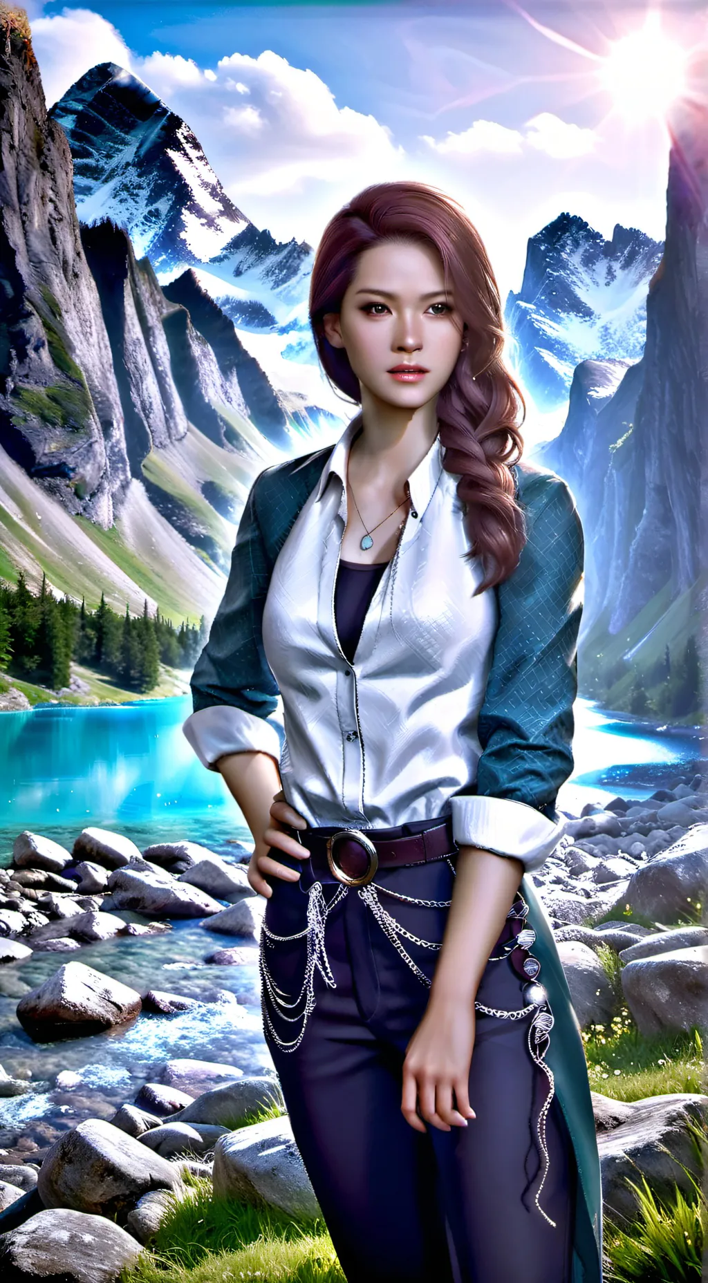 ai character: Rocky background