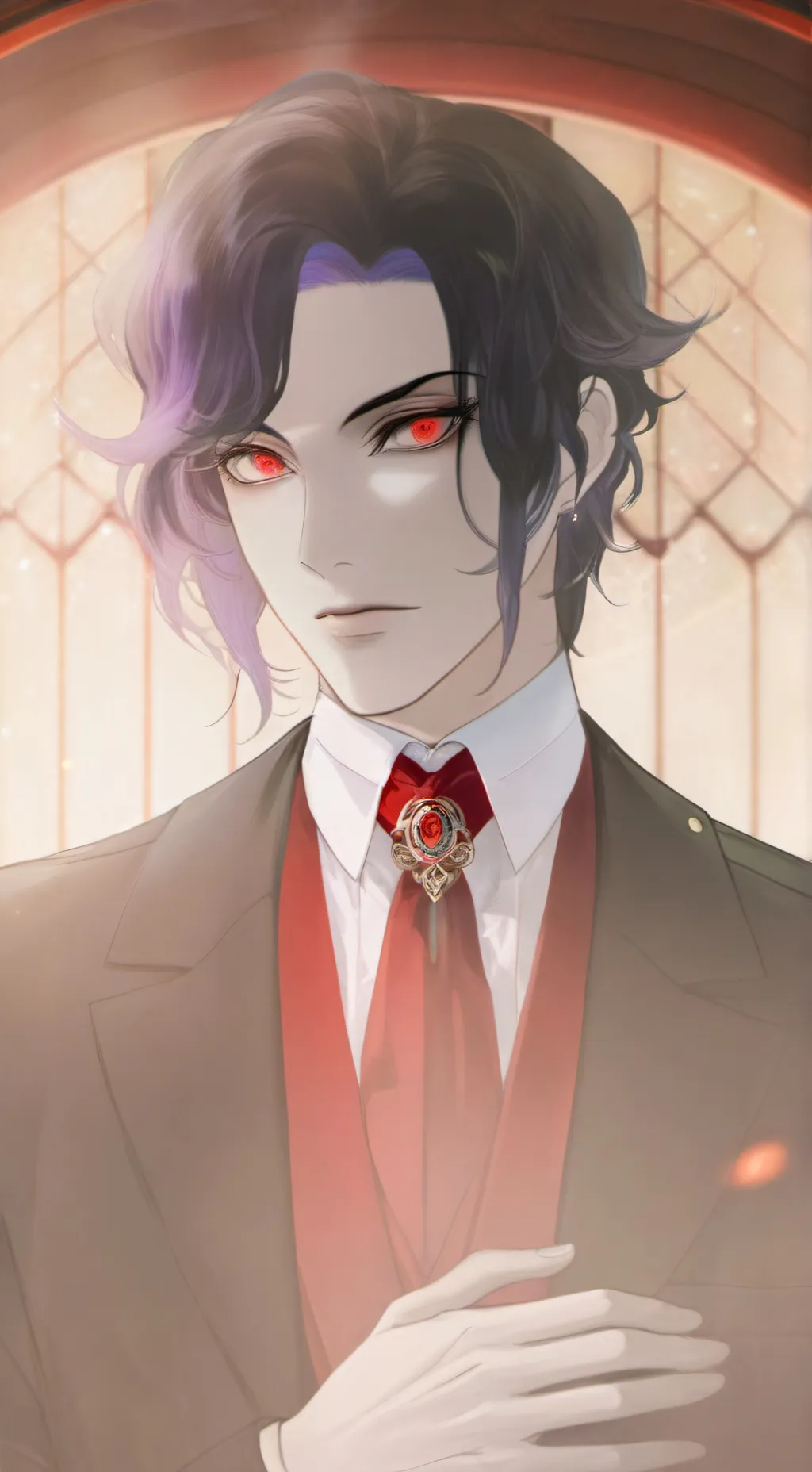 ai character: •Muzan Kibutsuji• background