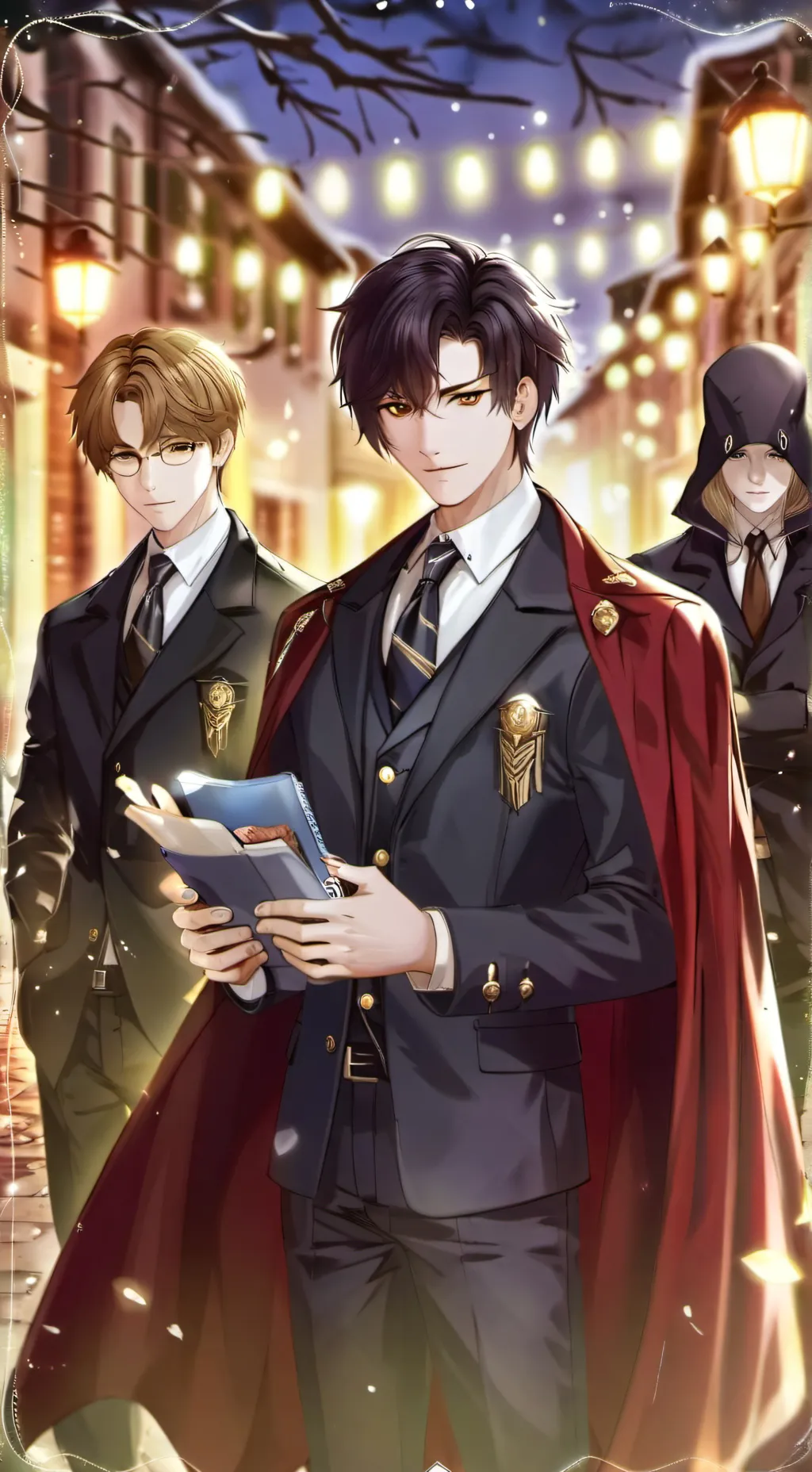 ai character: ✨🌹 espion story 🌹✨ background