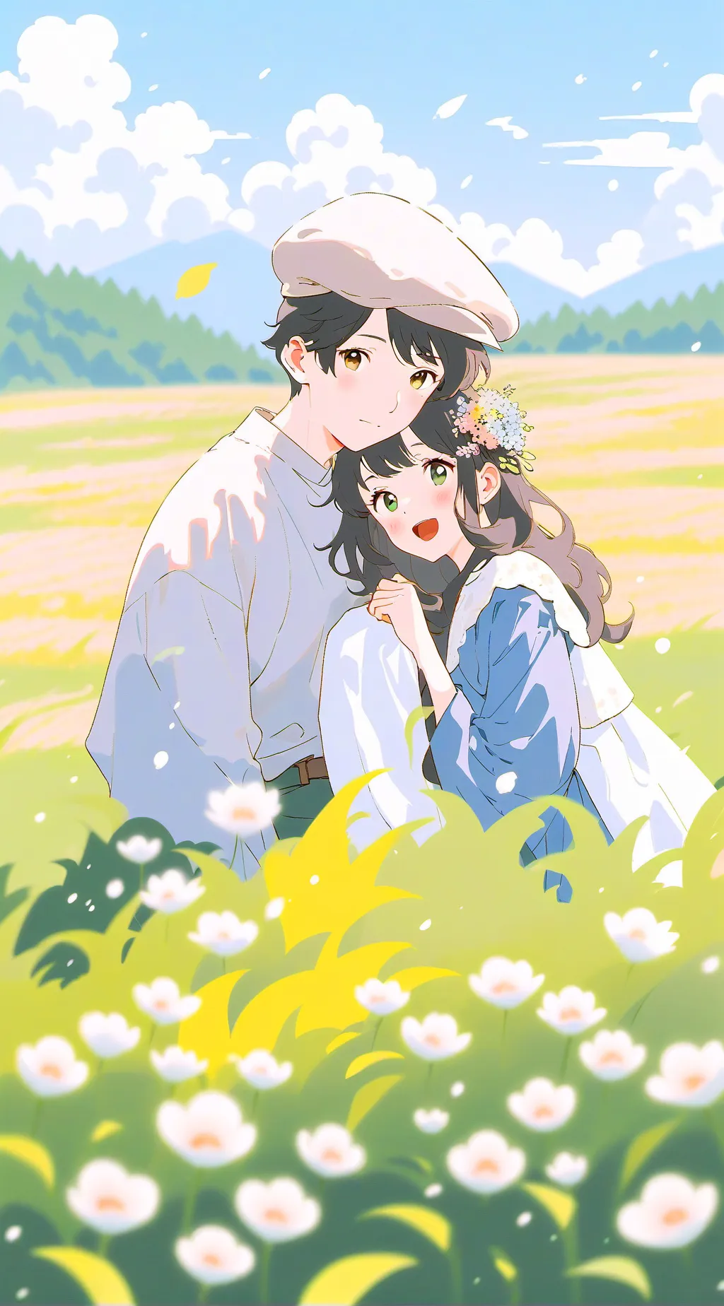 ai character: Charlotte and Jake background