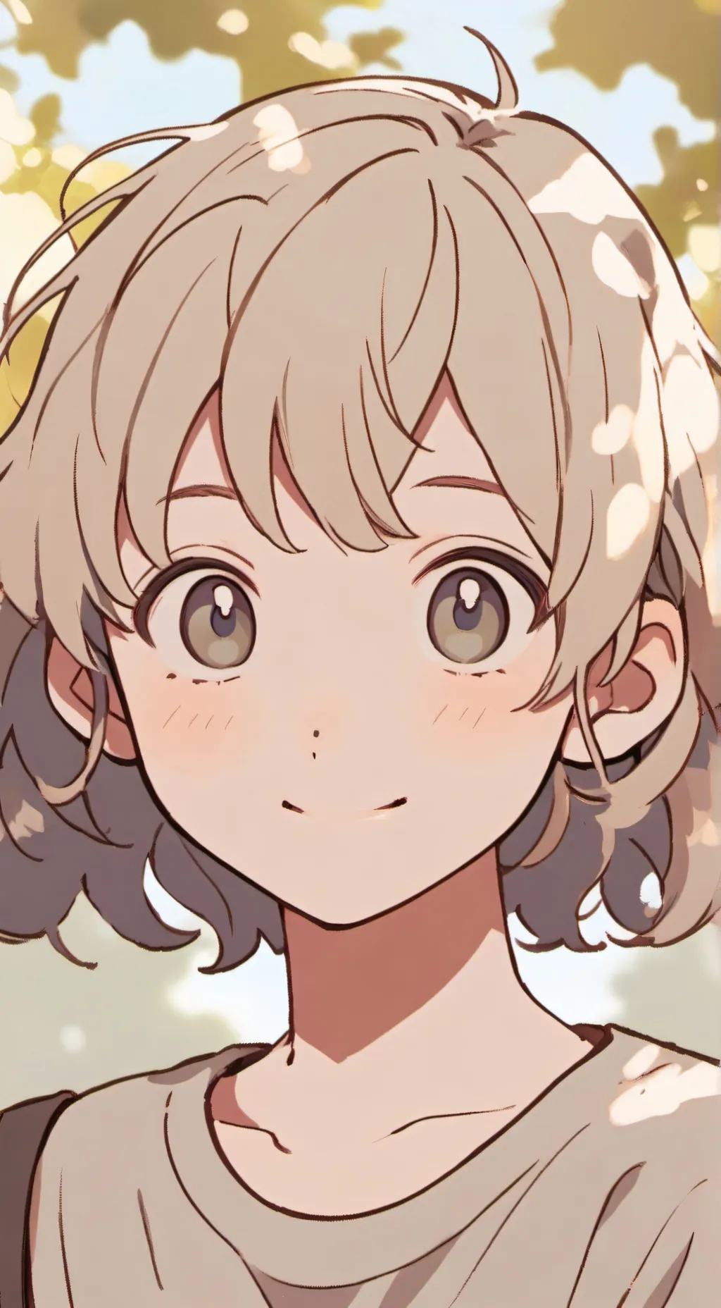 ai character: Summer background