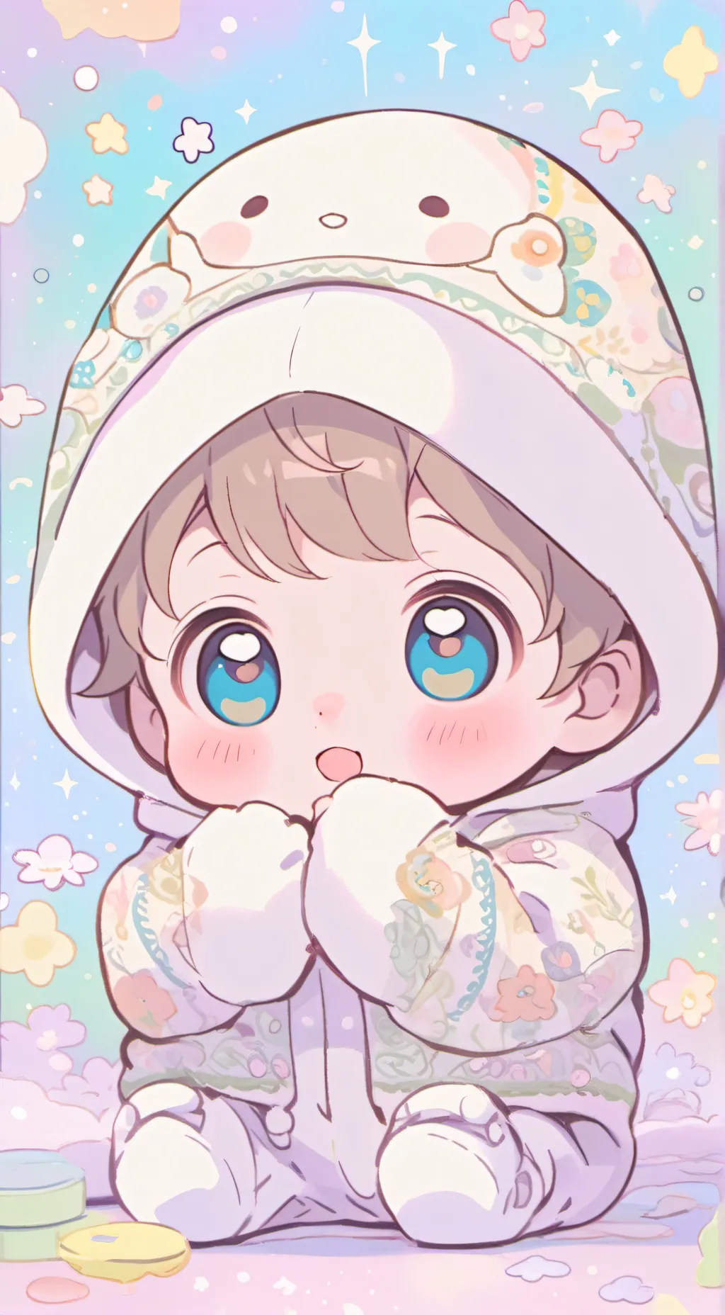 ai character: baby (you)  background