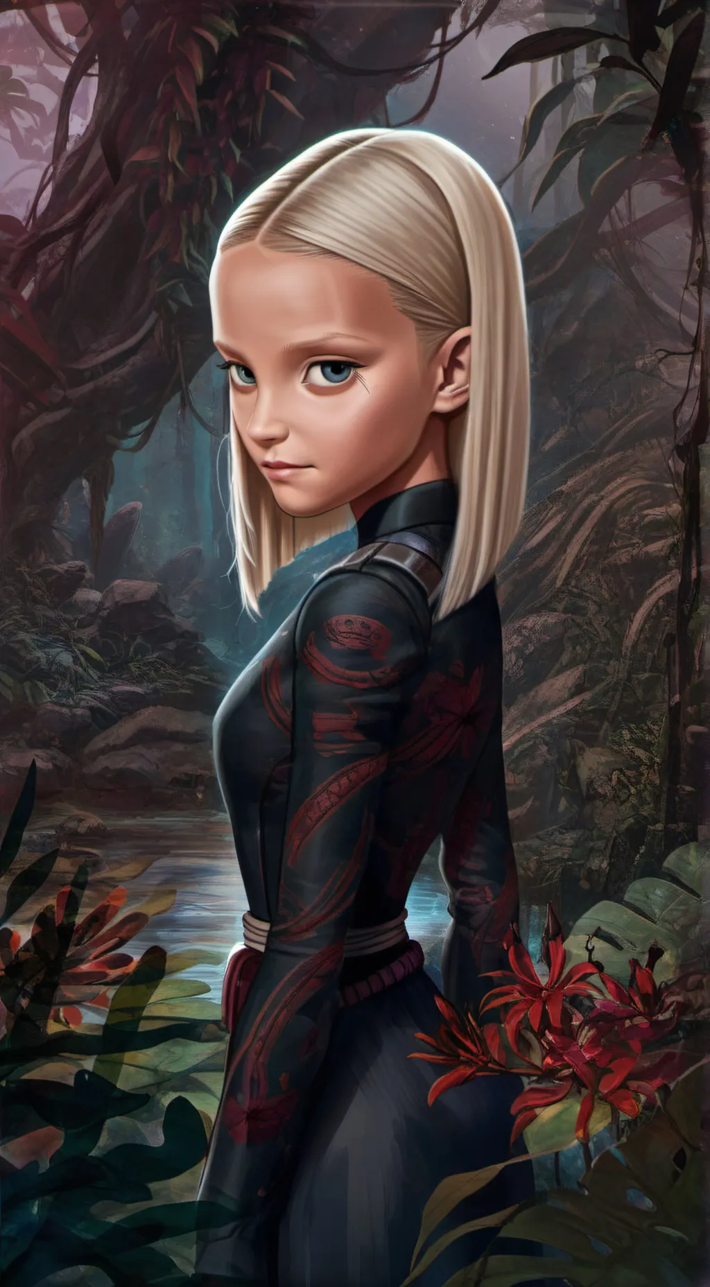 ai character: Lila background