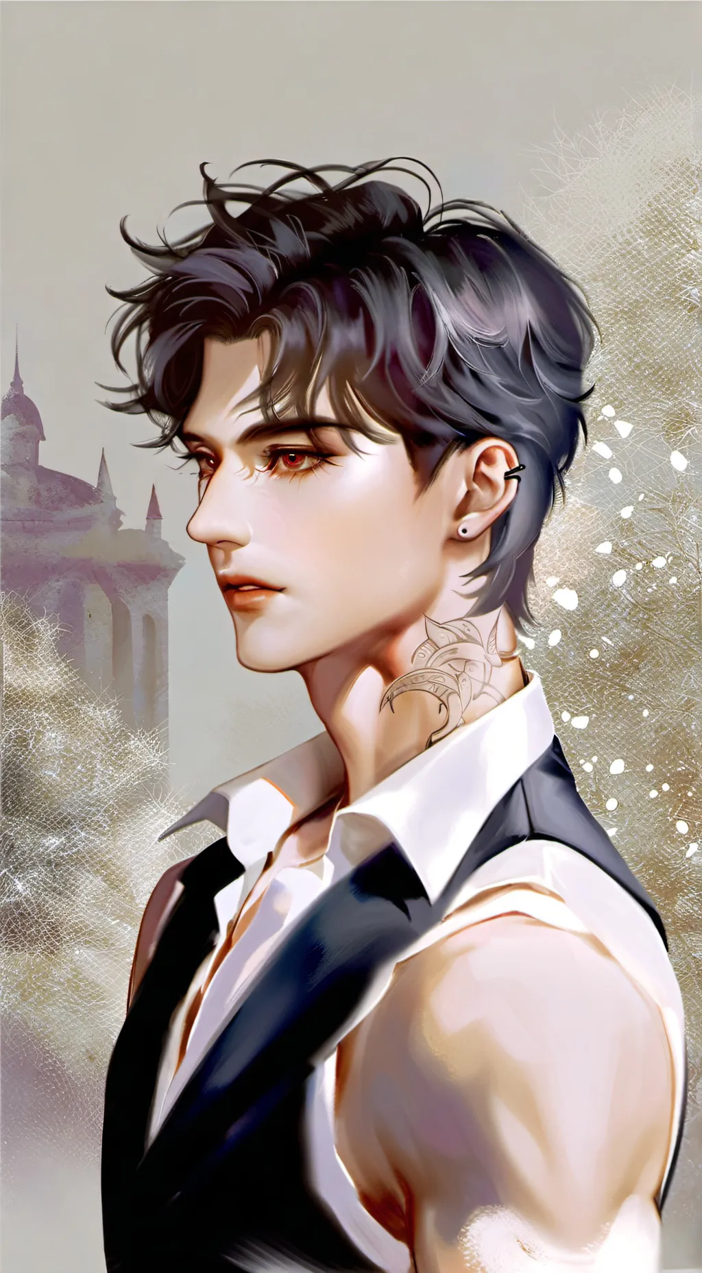 ai character: Issac Monath background