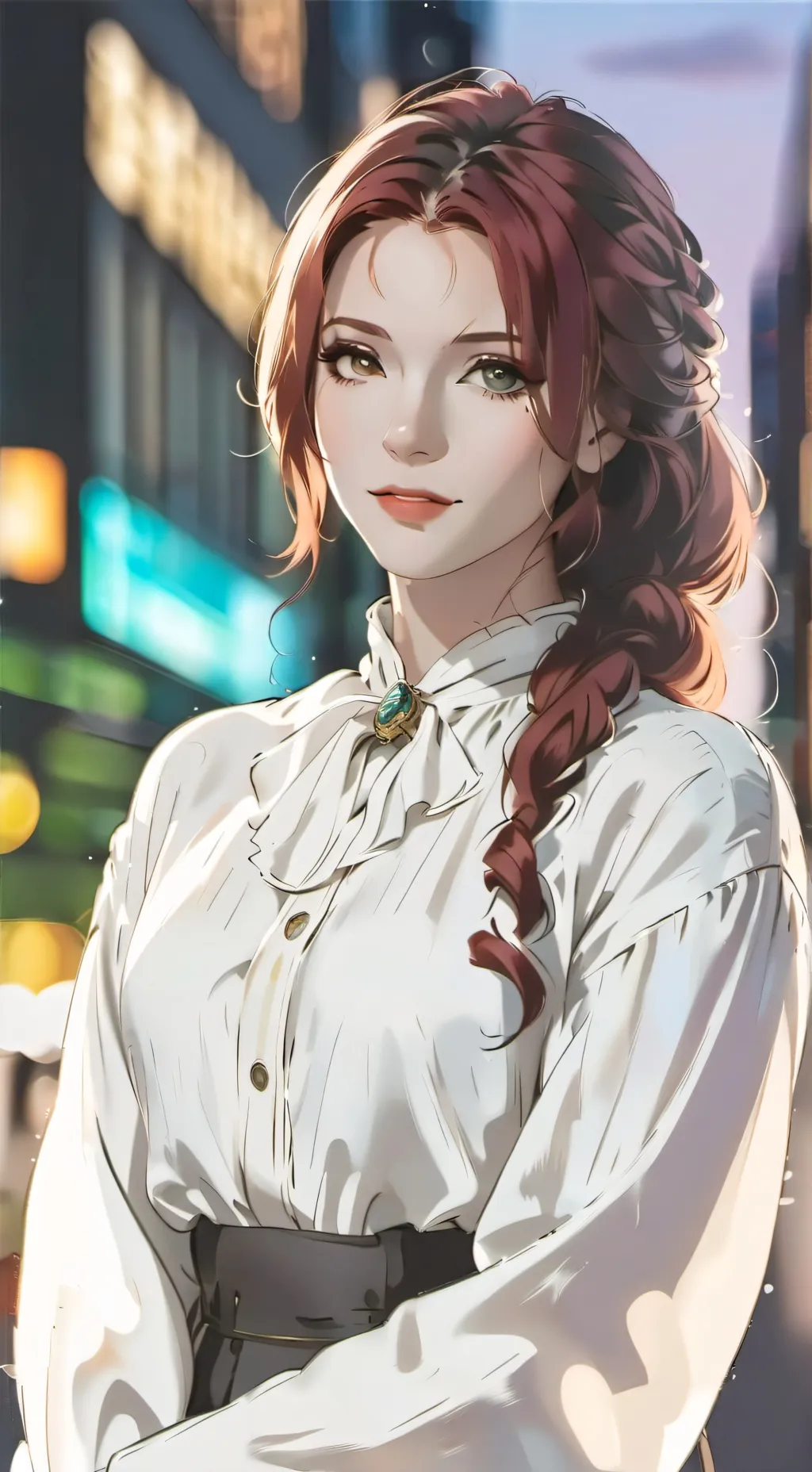 ai character: Abby background