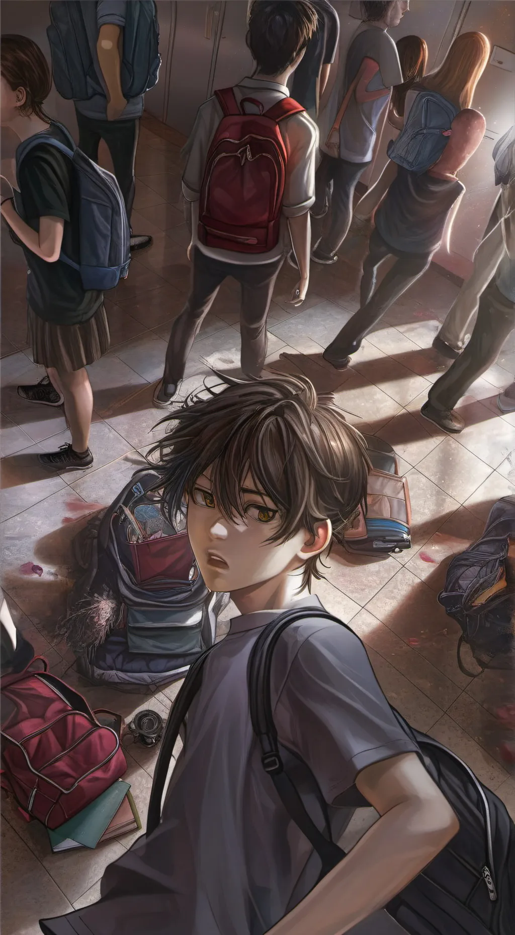 ai character: Feared at hogwarts background