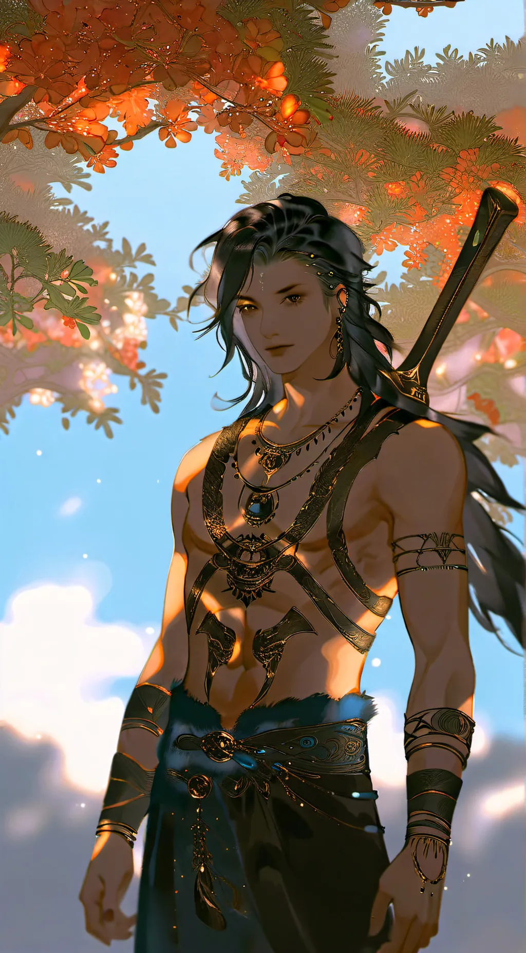 ai character: Jacob  background