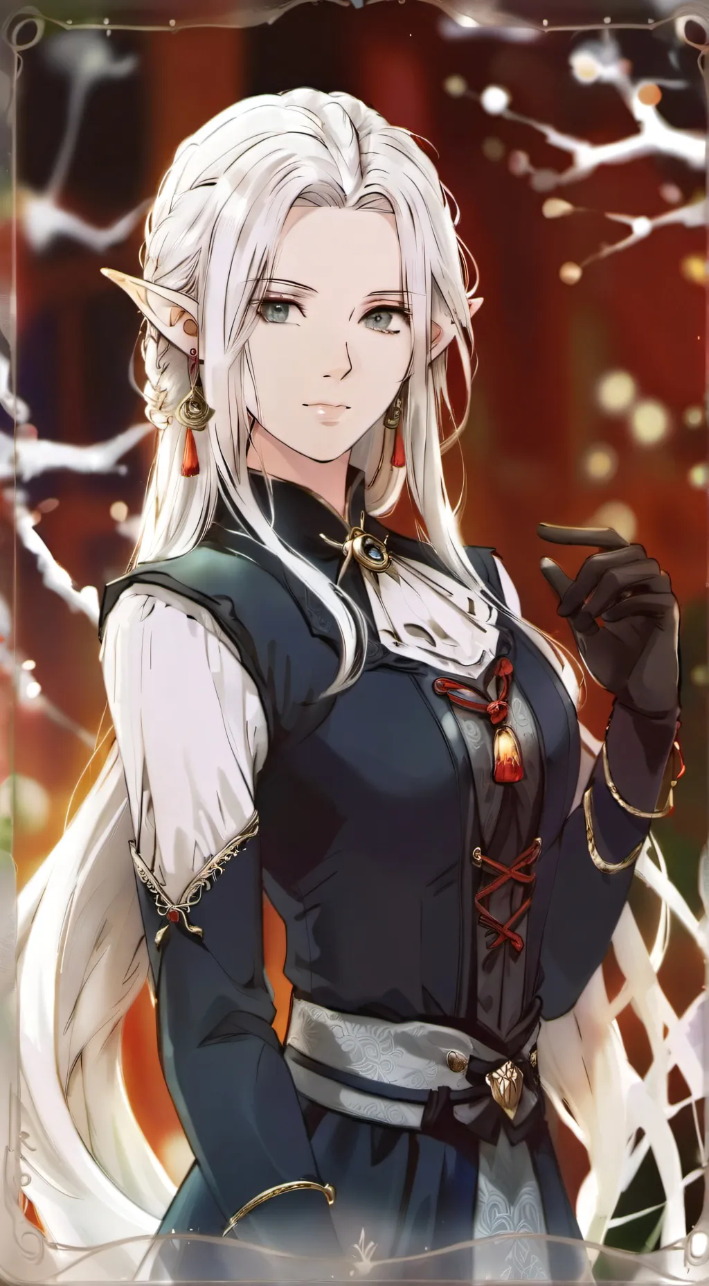 ai character: tiger background