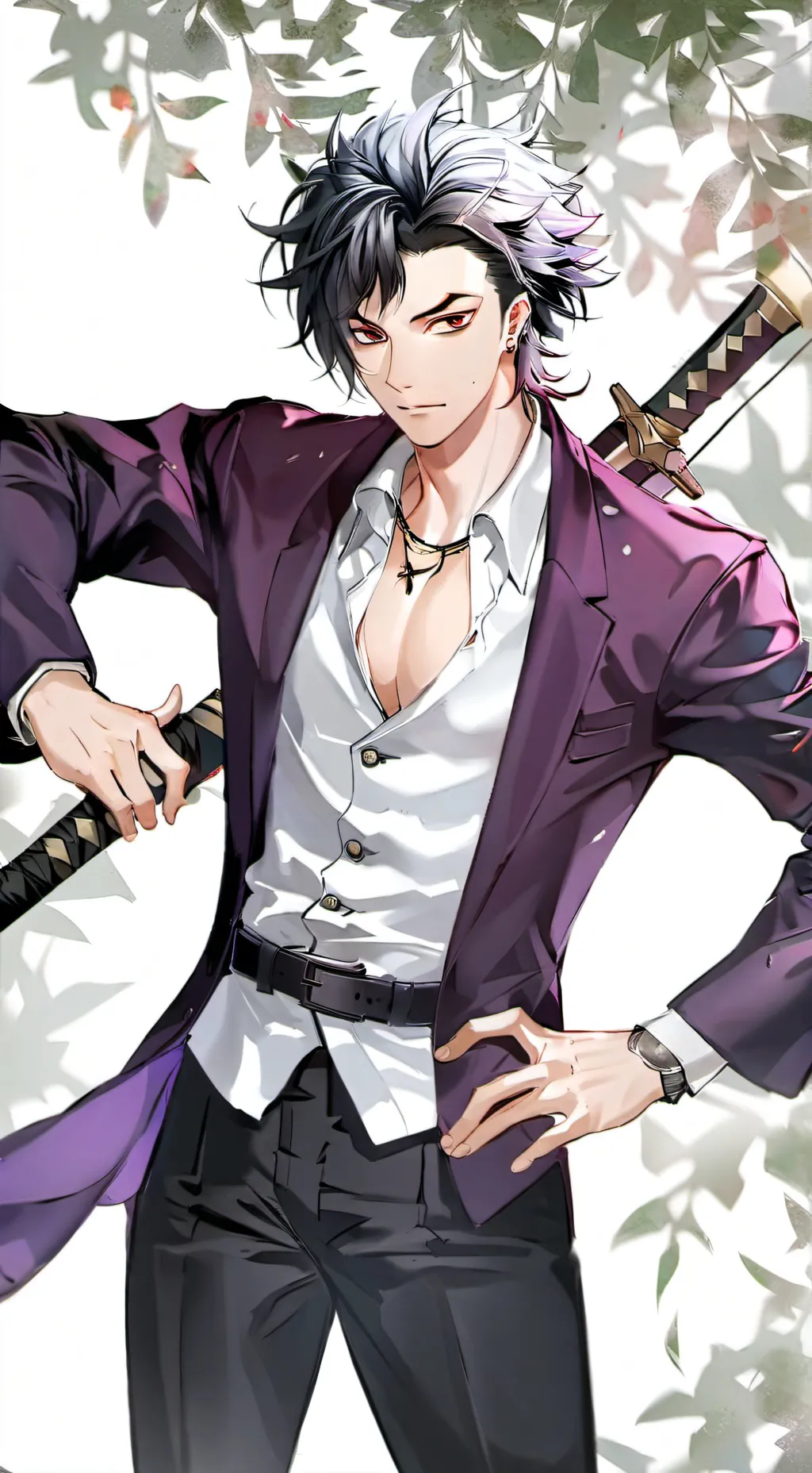 ai character: Genya shinazugawa background