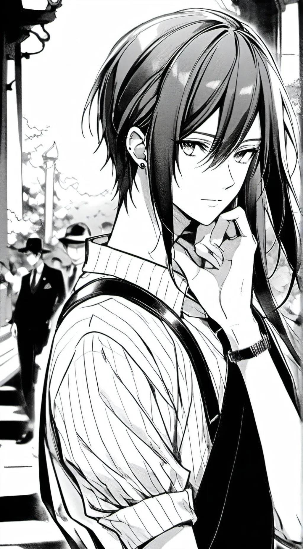 ai character: Mha but sleepy twi background