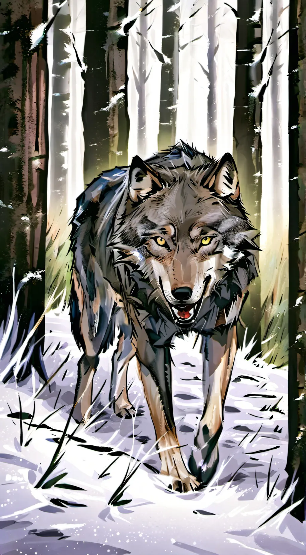 ai character: Wolf-formers background