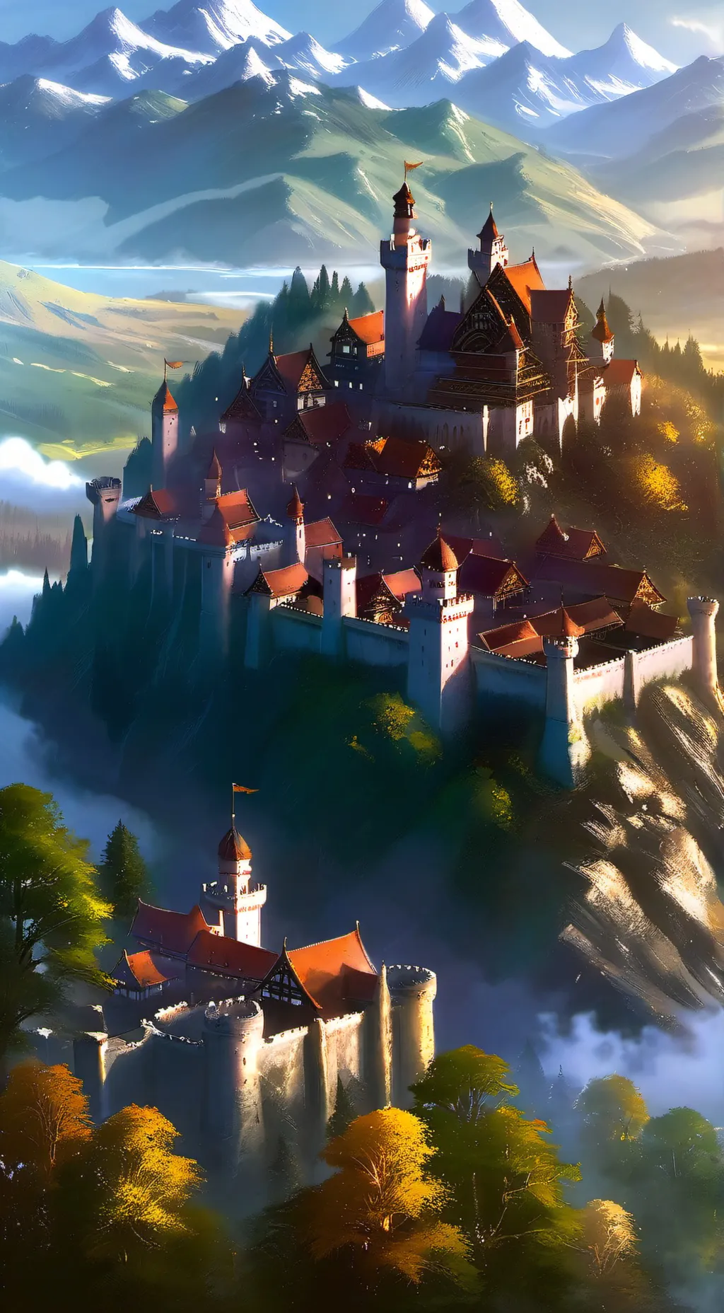 ai character: Dragon kingdom background