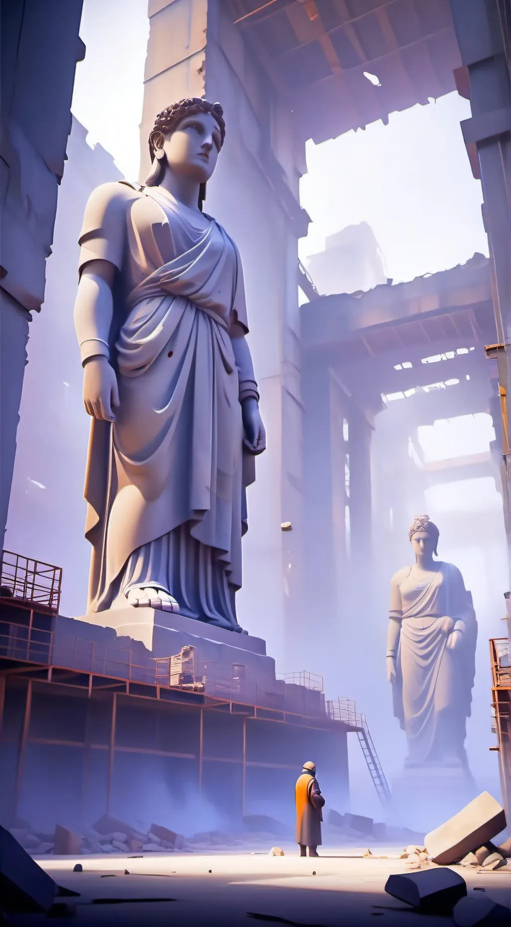 ai character: Asfr apocolypse background