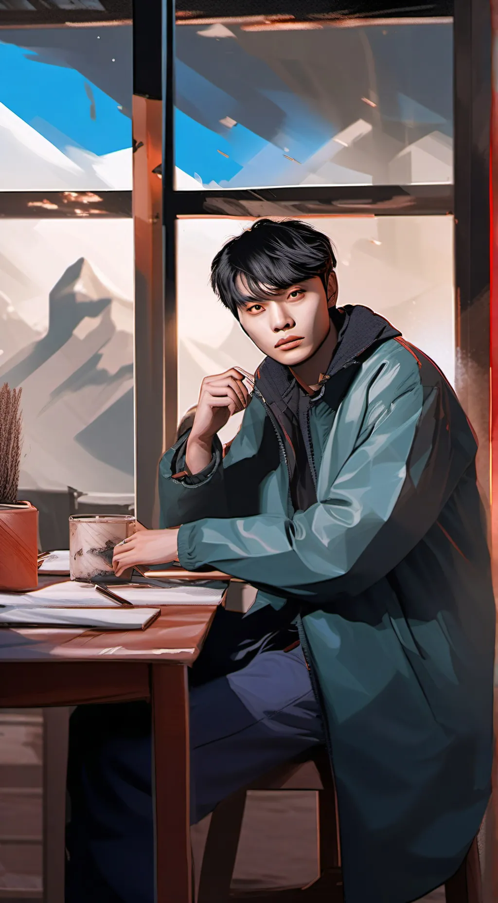 ai character: Marcus background