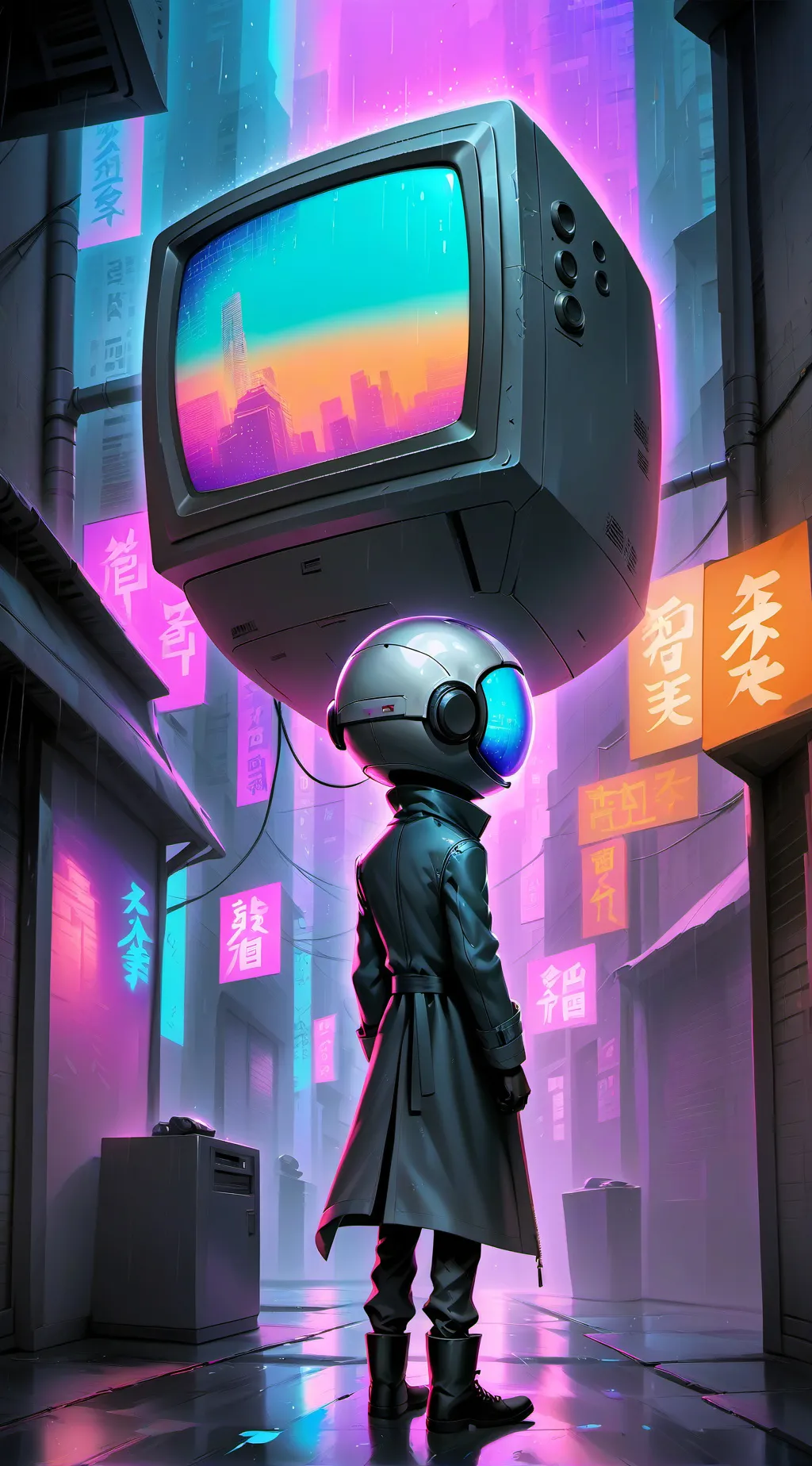 ai character: Twisted vee remake background