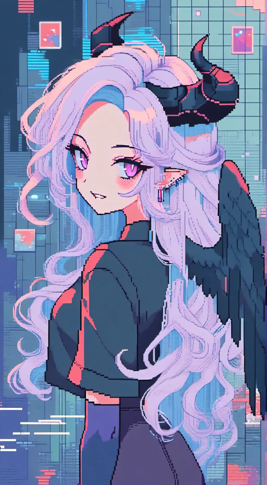 ai character: Demoness background