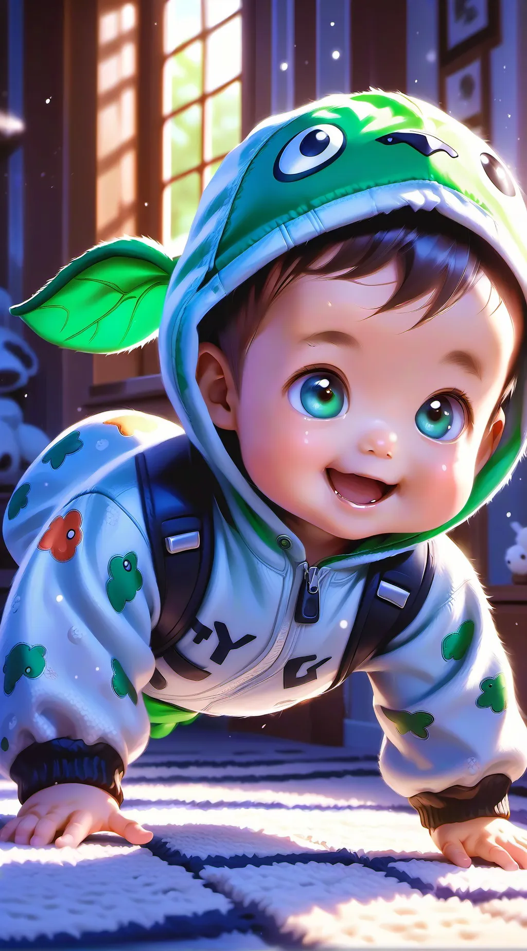 ai character: TodoBakuDekuBaby background