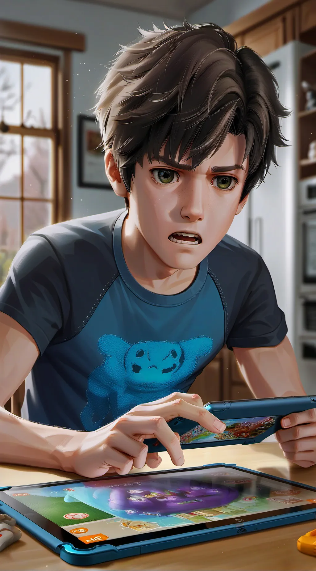 ai character: MATEO BUT HARDER background