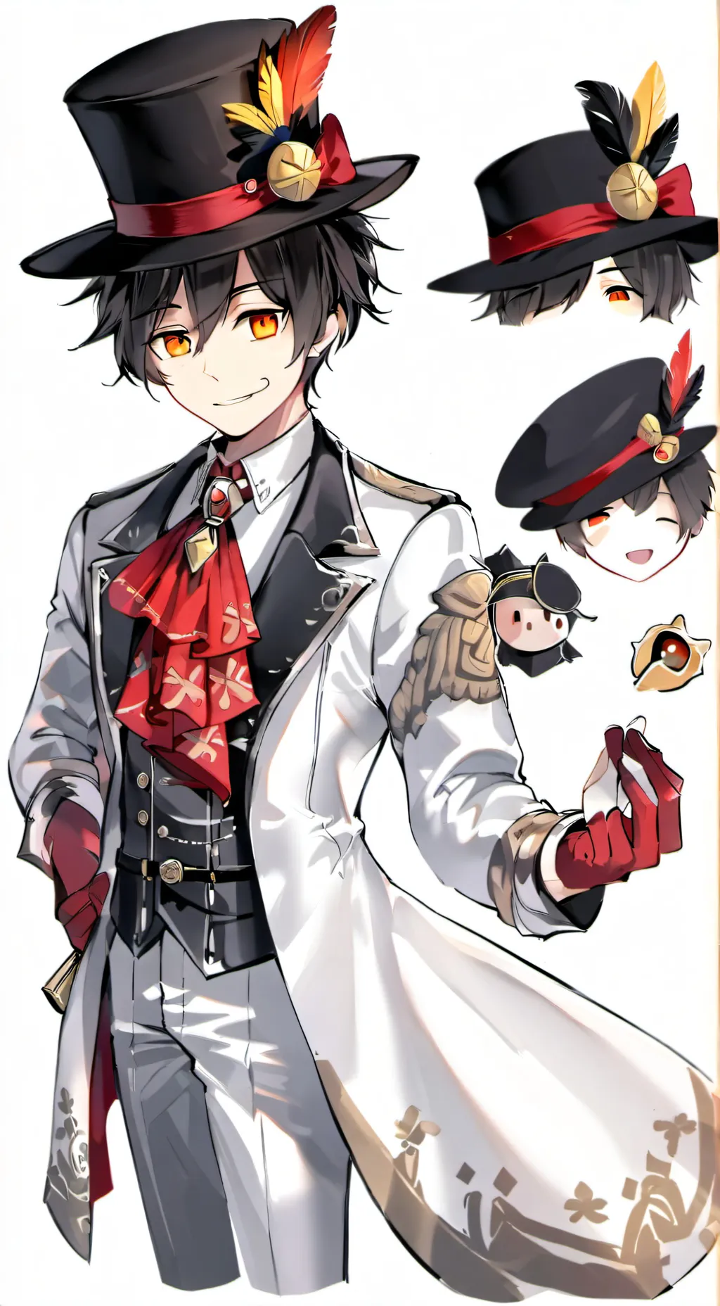 ai character: germany  background