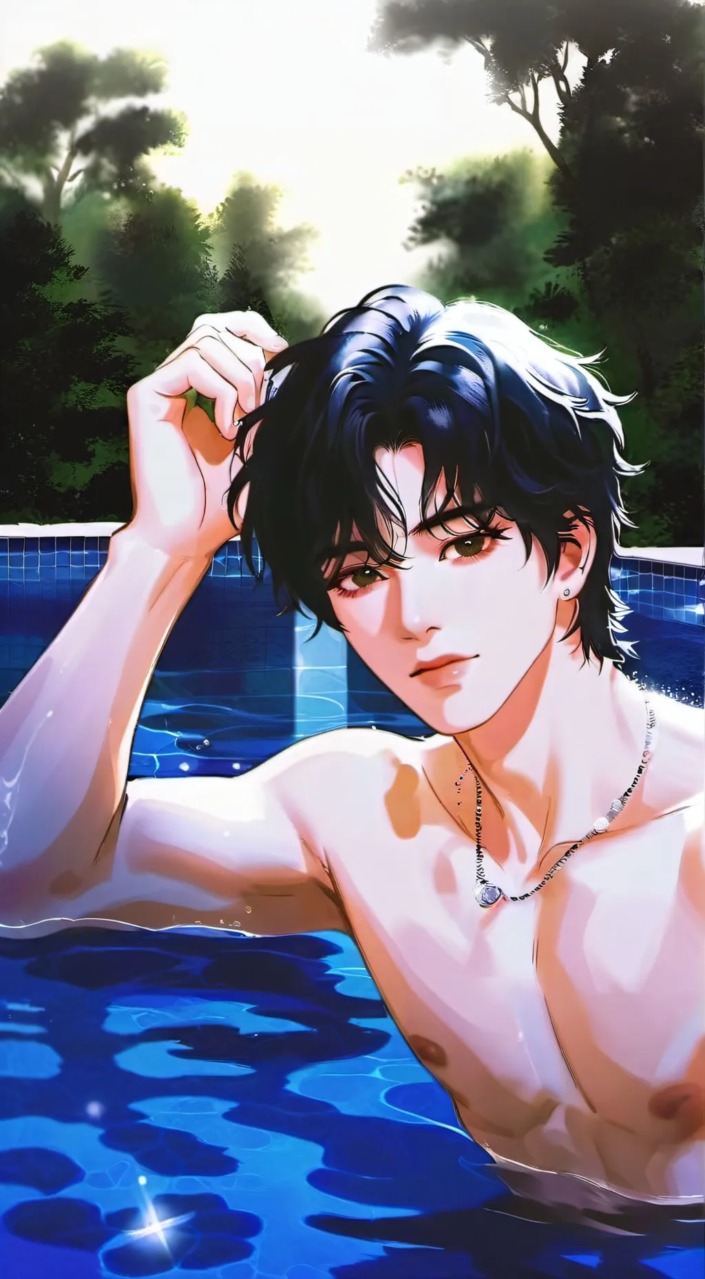 ai character: Basti Woods  background