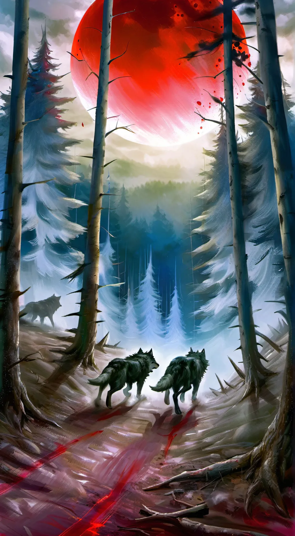 ai character: Dandy twisted-IN2S background