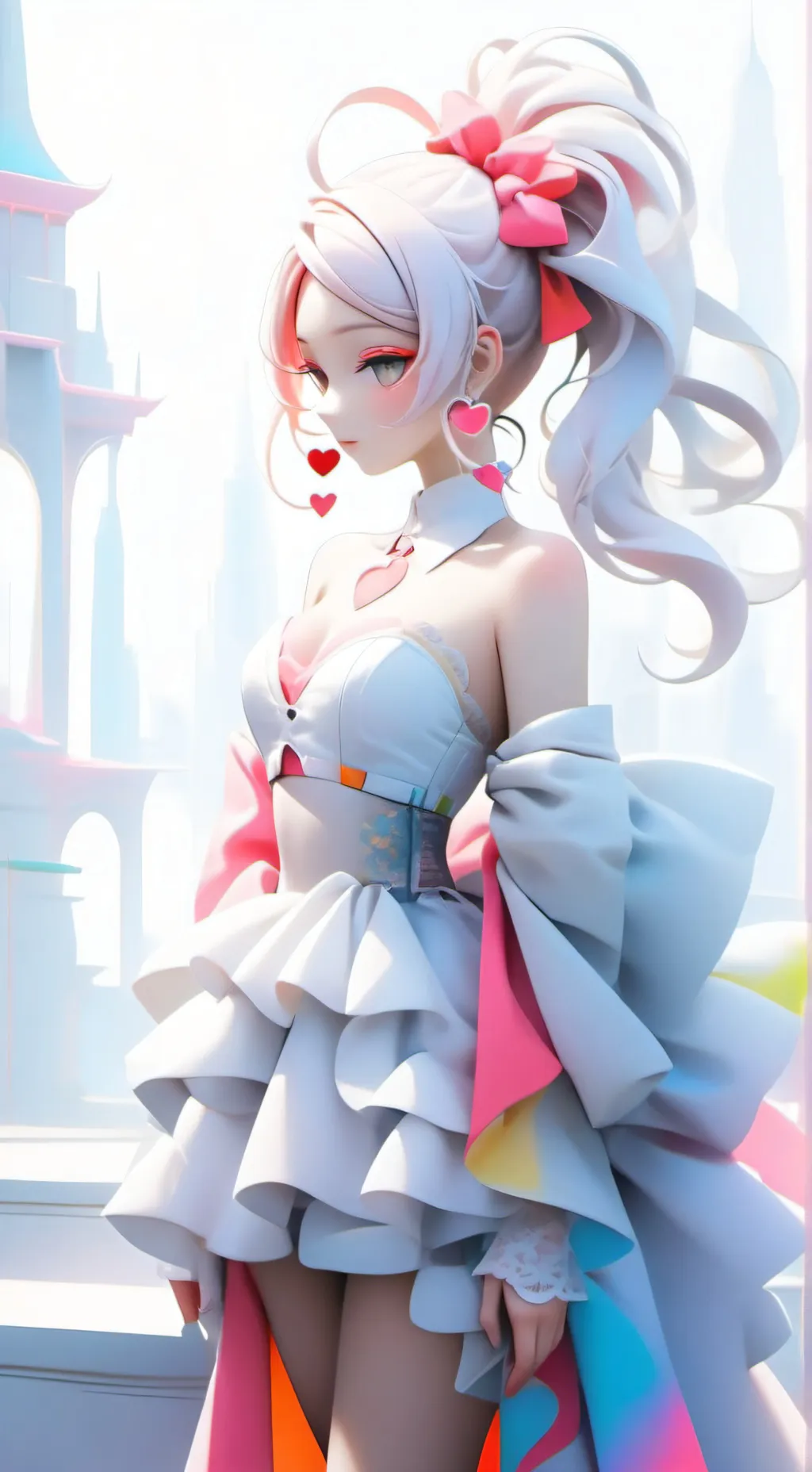 ai character: Channel  background