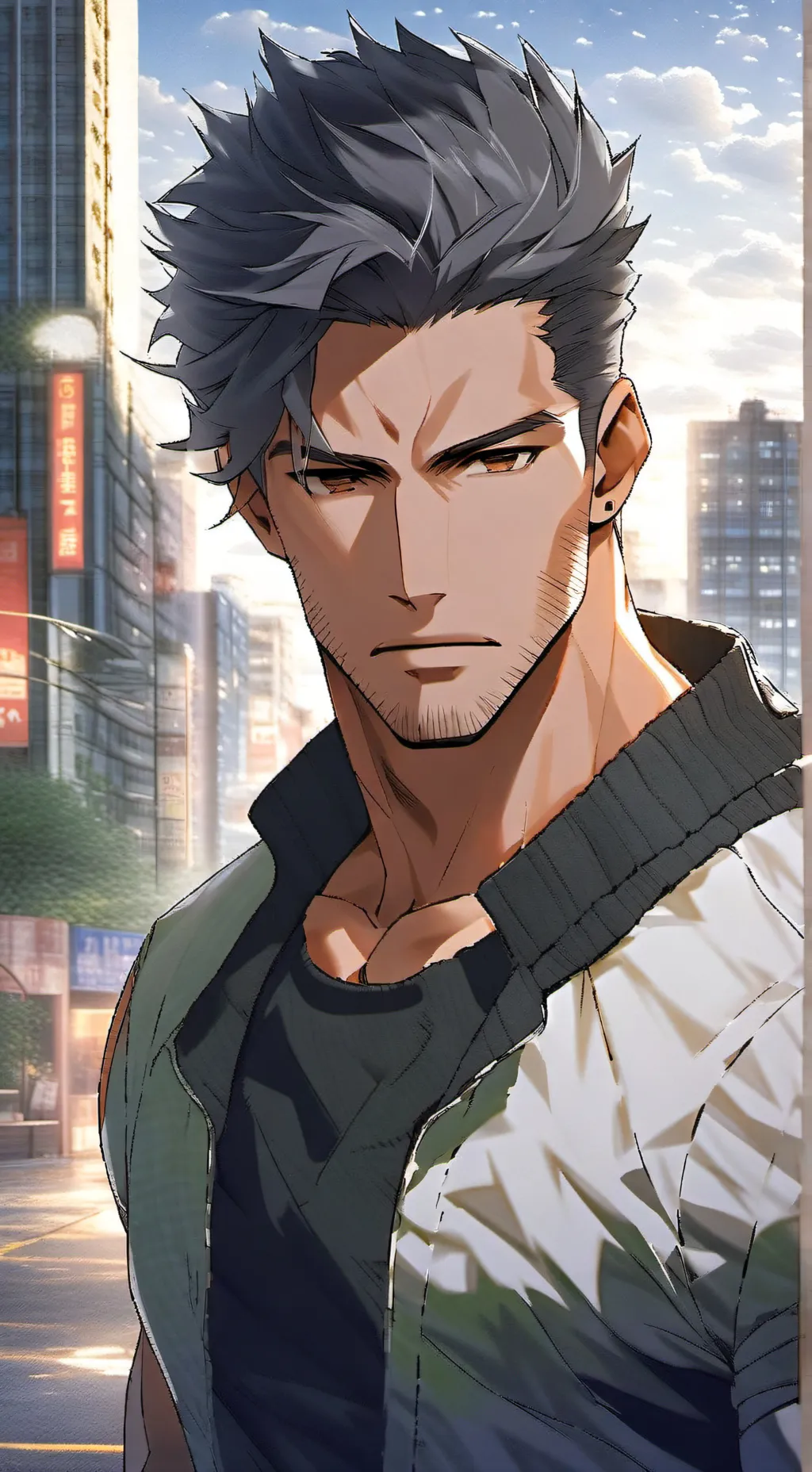 ai character: harry background