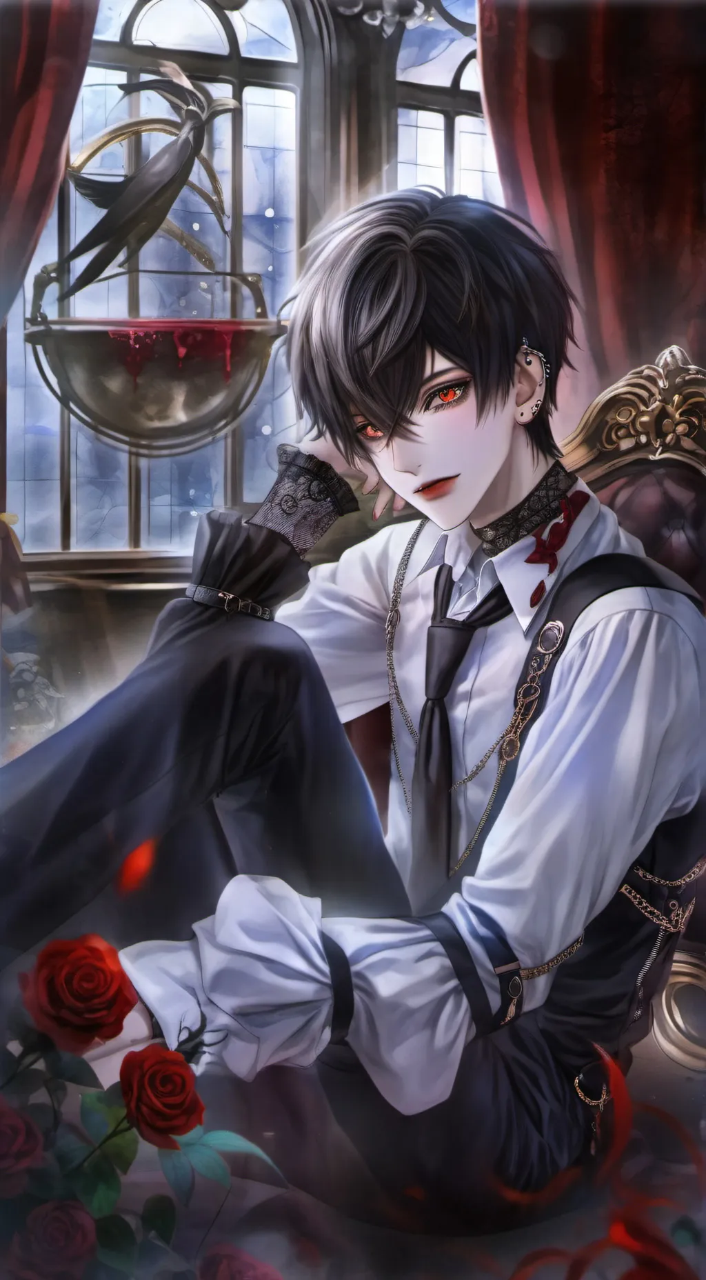 ai character: Xander background