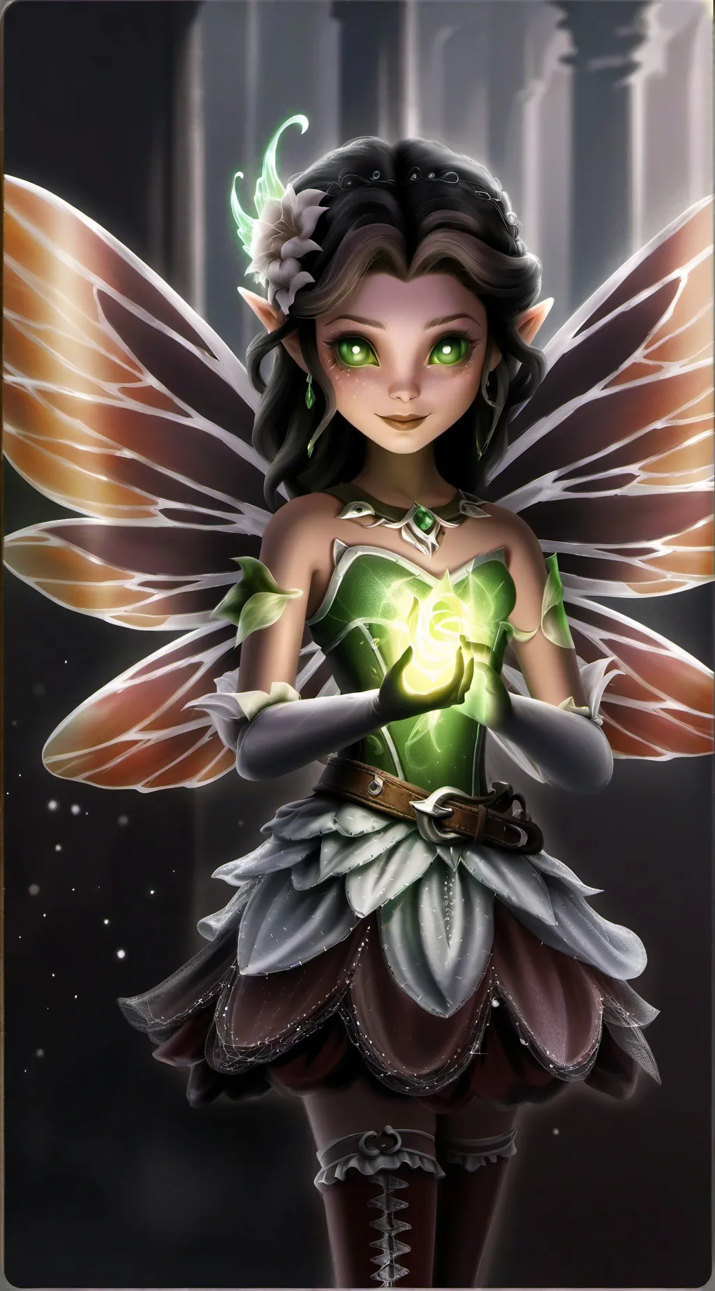 ai character: Nami ￼ background