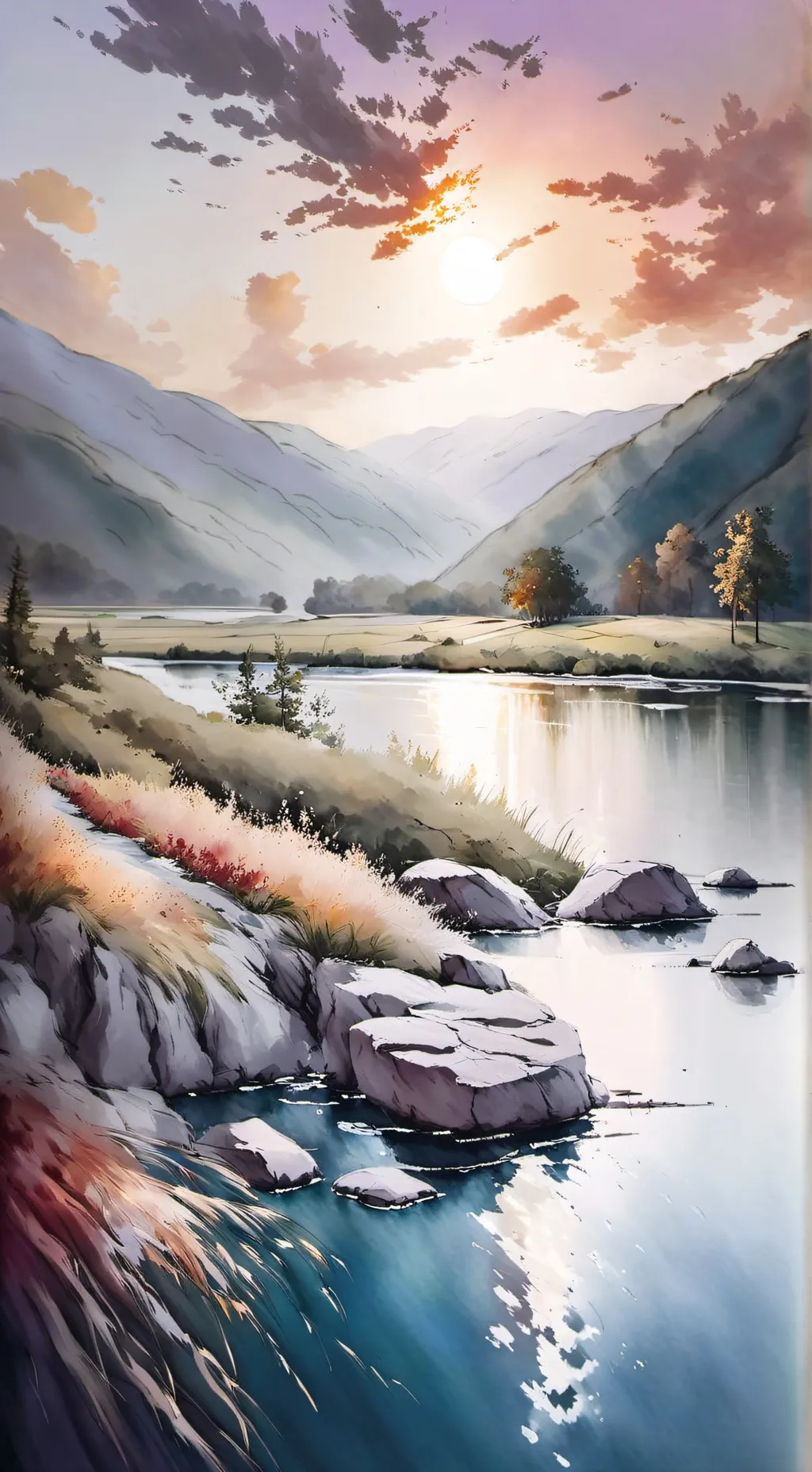 ai character: dia de piquenique background