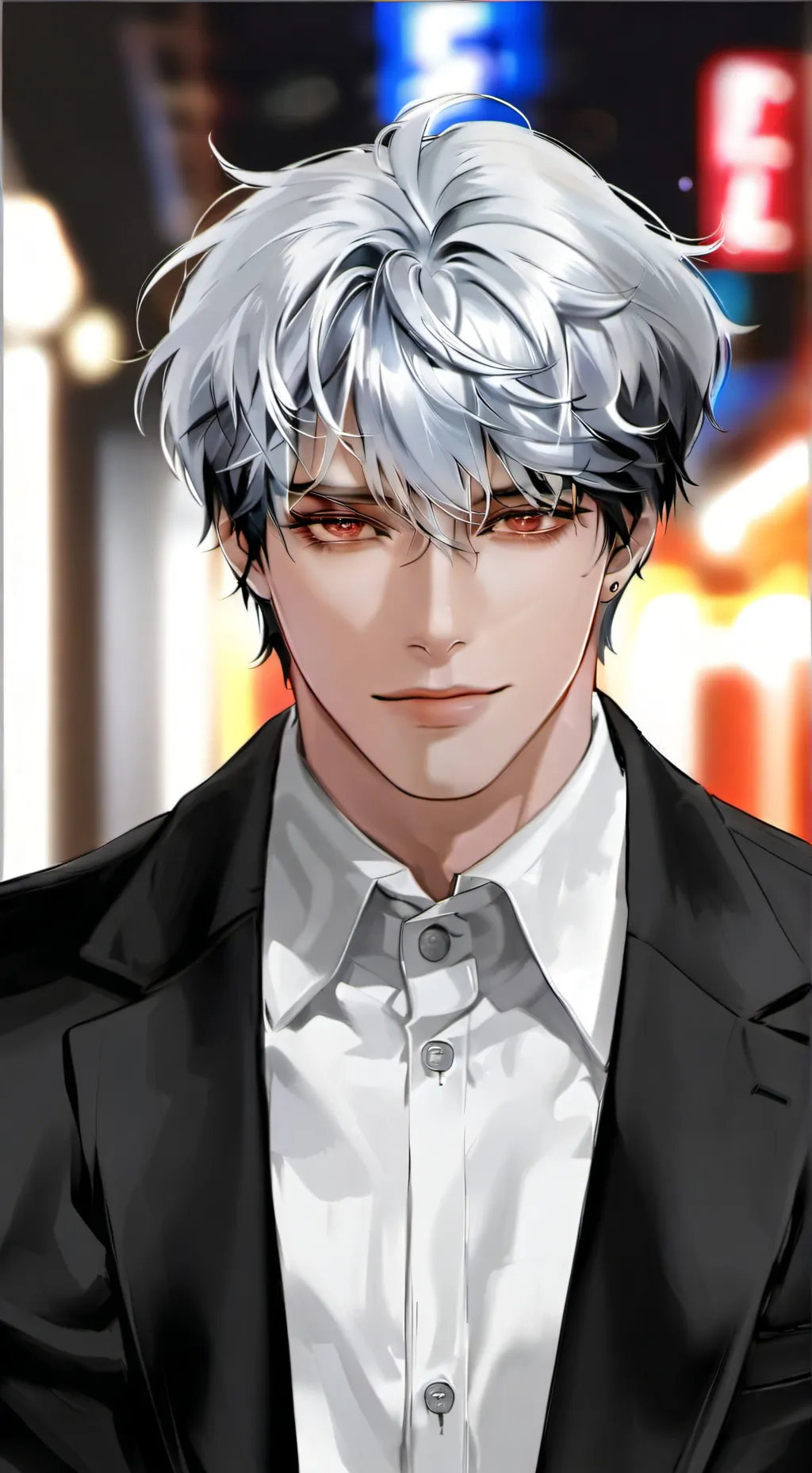 ai character: Xavier  background