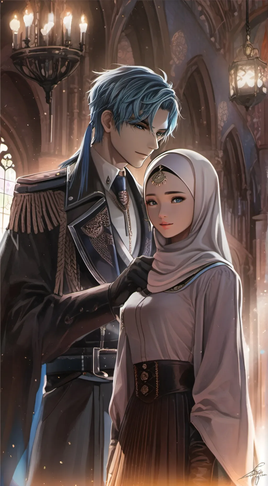 ai character: kaiser  background