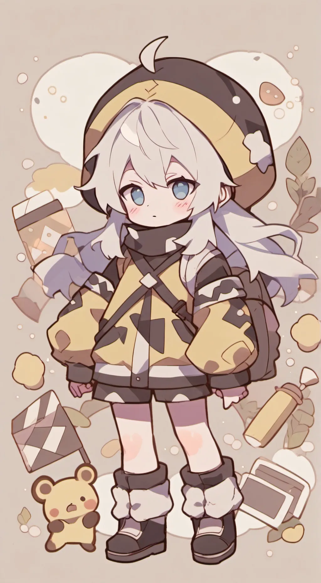 ai character: MHA FINAL WAR! background