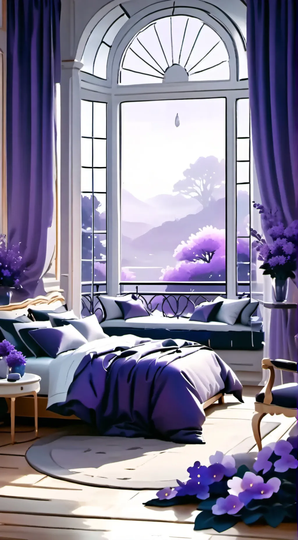 ai character: Dabi(As ur bf)  background