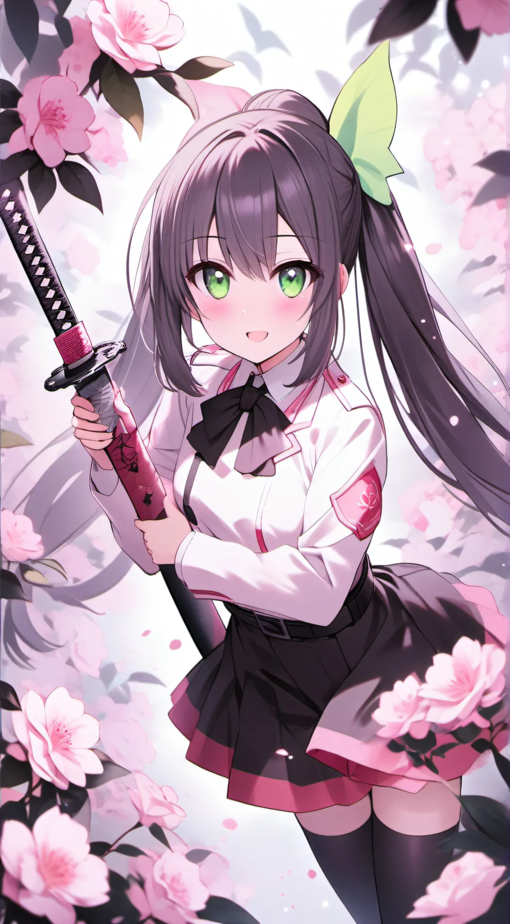 ai character: Mitsuri Kanroji background