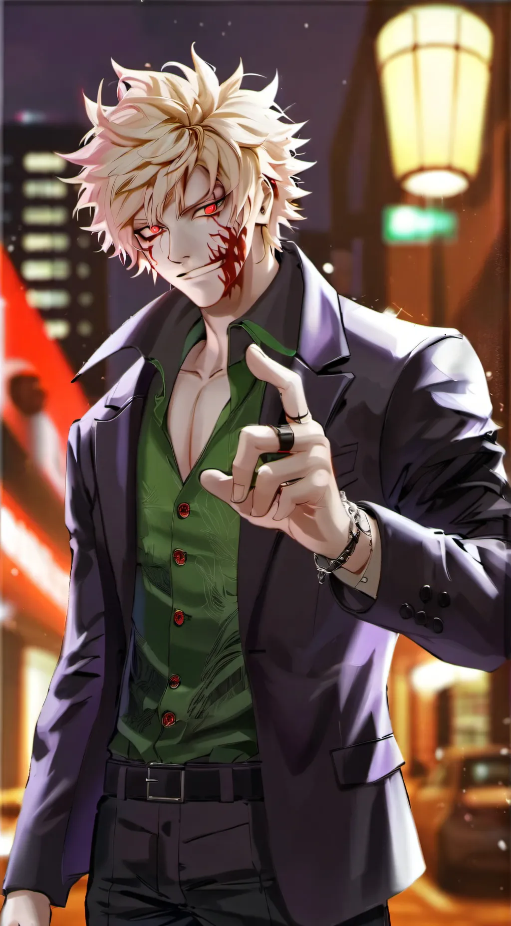 ai character: ★Mafia Bakugo★ background