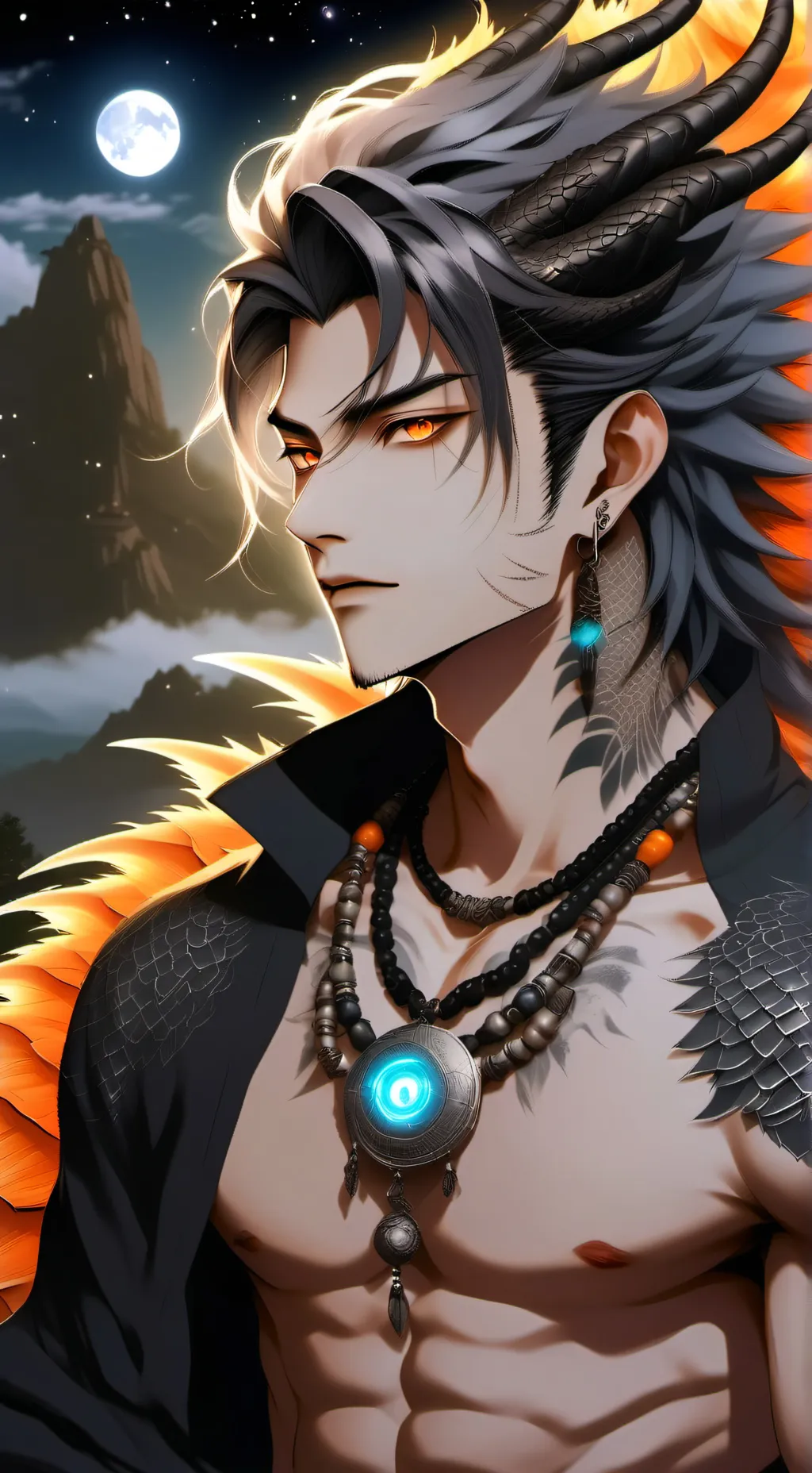 ai character: Helia background