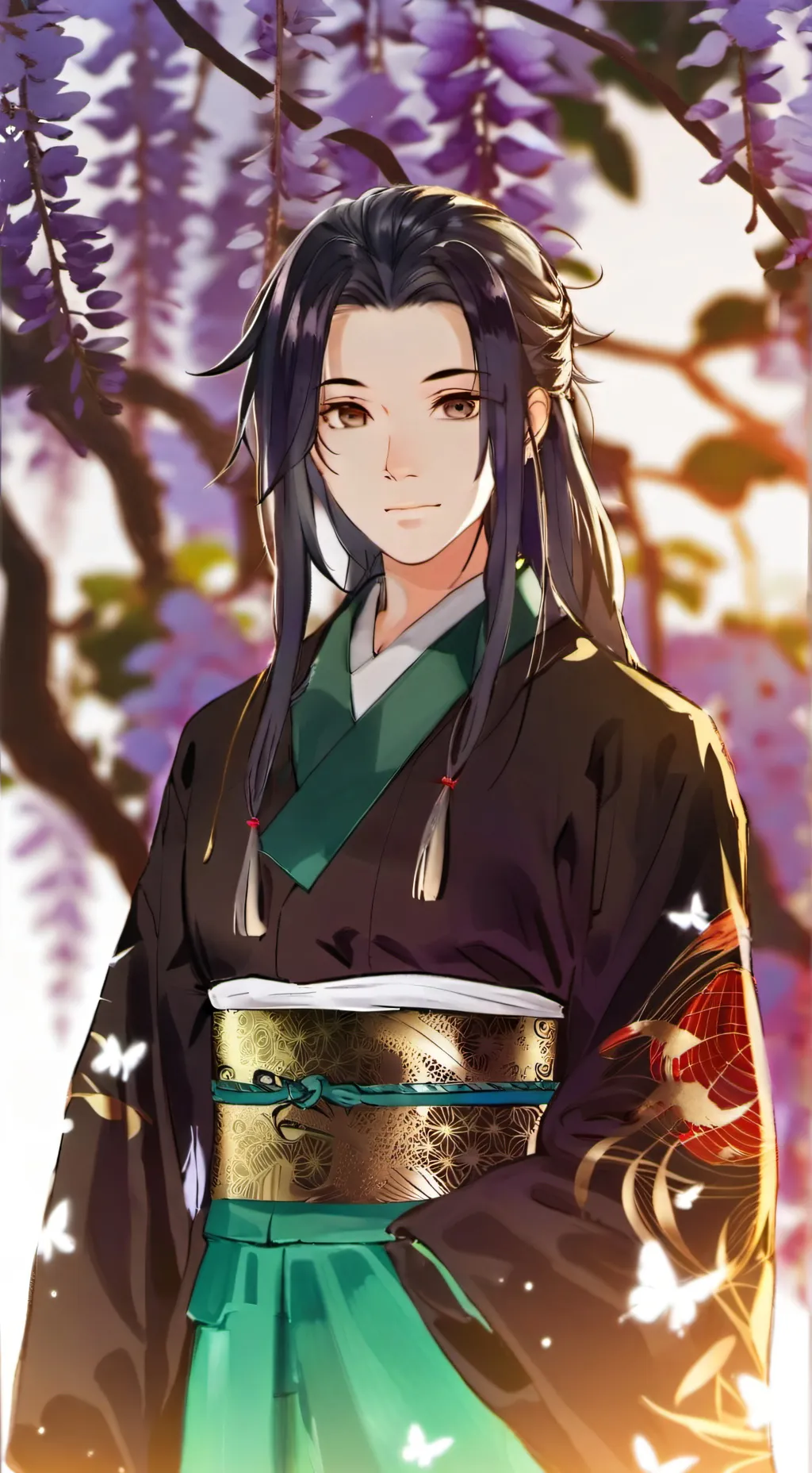 ai character: Kny Roomates background