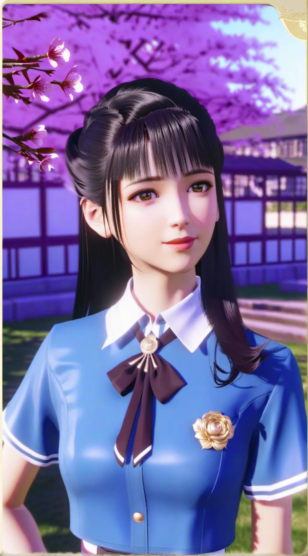 ai character: pickme girl background