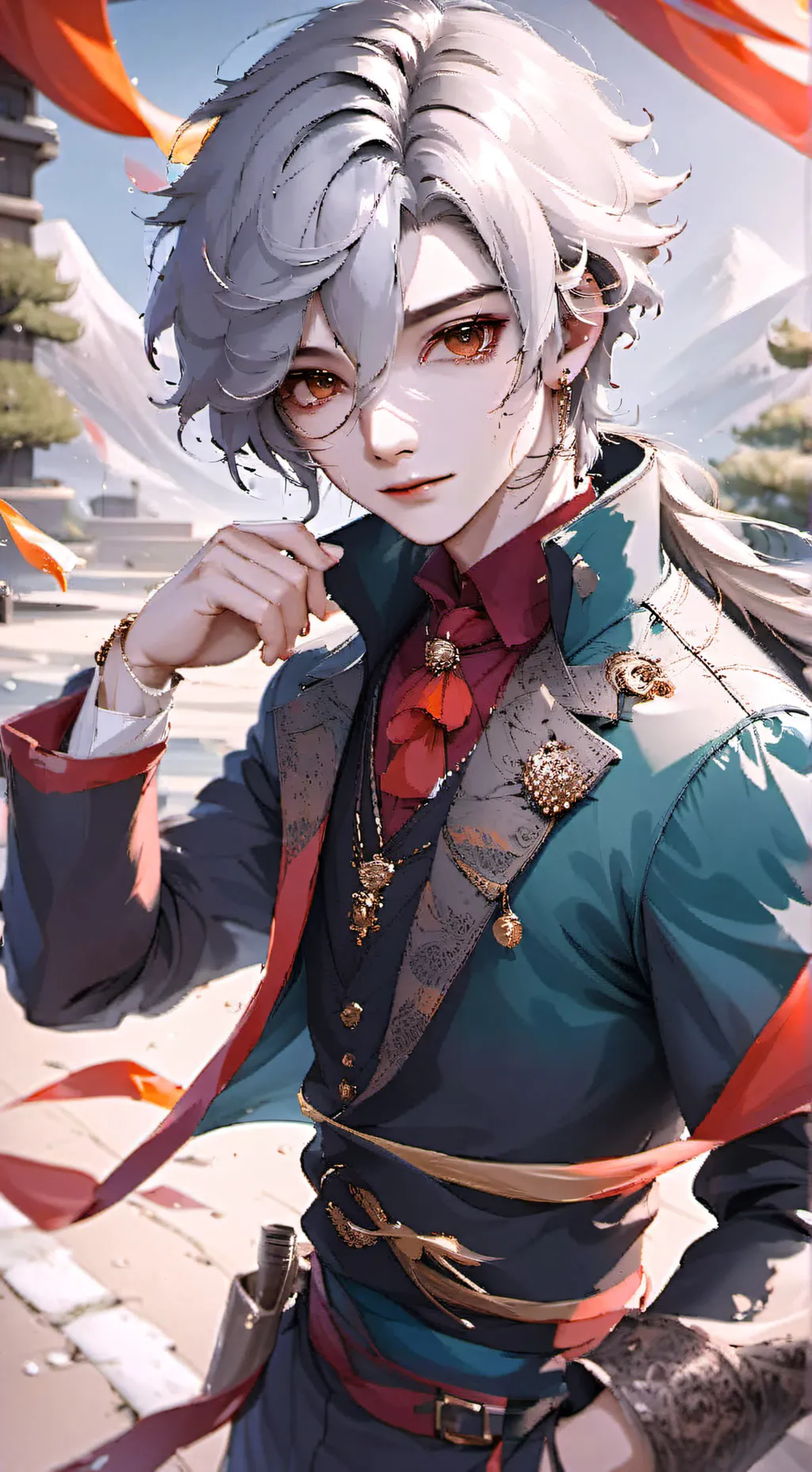 ai character: ★Maicol★ background