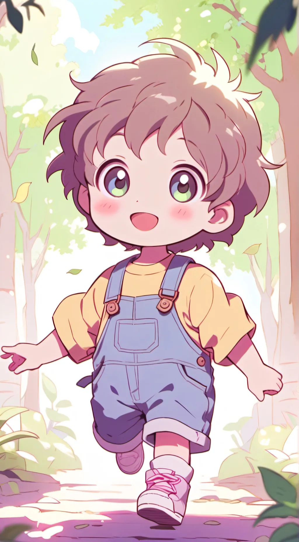 ai character: Leozin raiz background