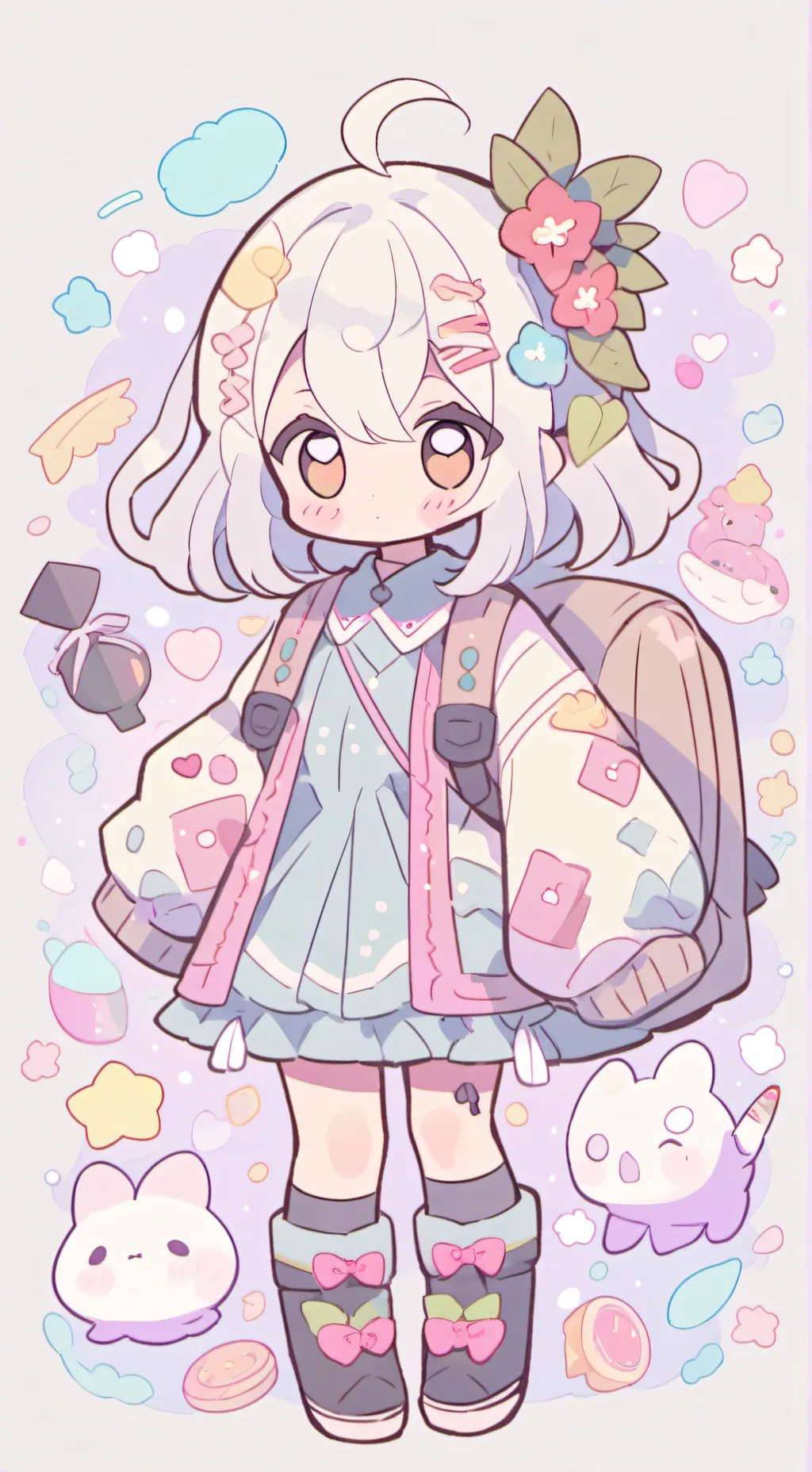 ai character: Fais moi buggé  background