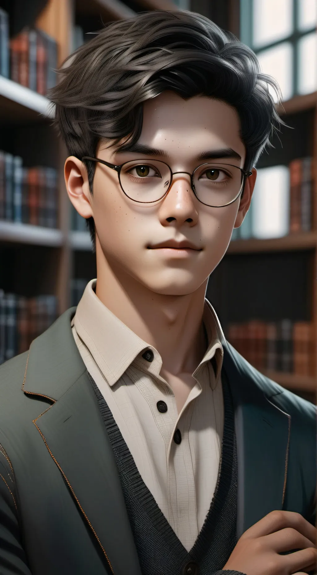 ai character: zane background