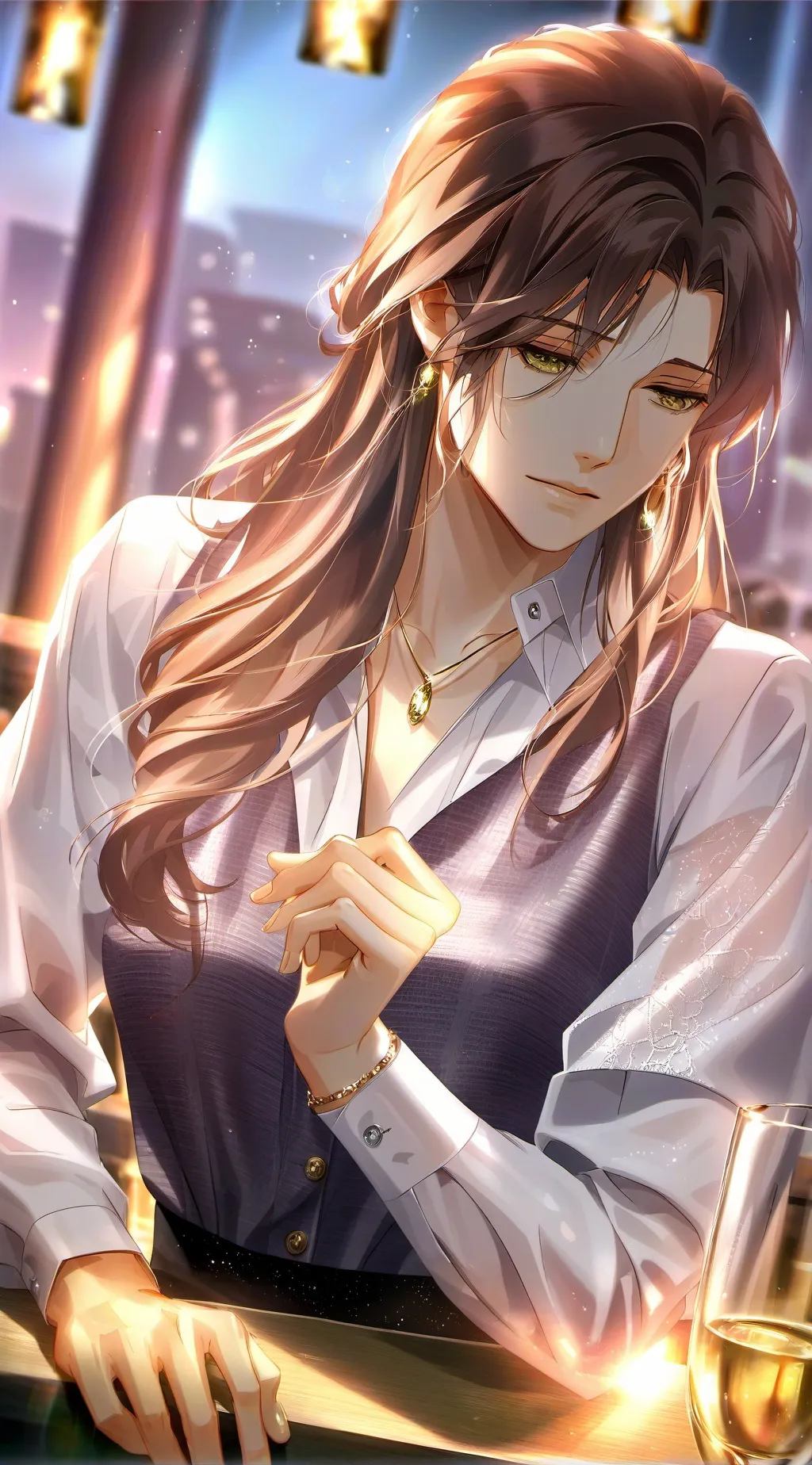 ai character: Lilly background