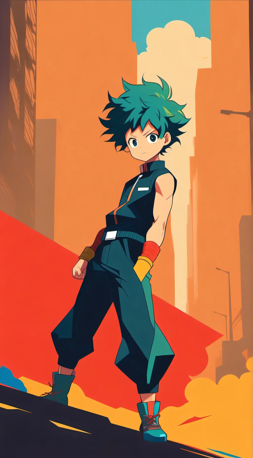 ai character: mha gc background